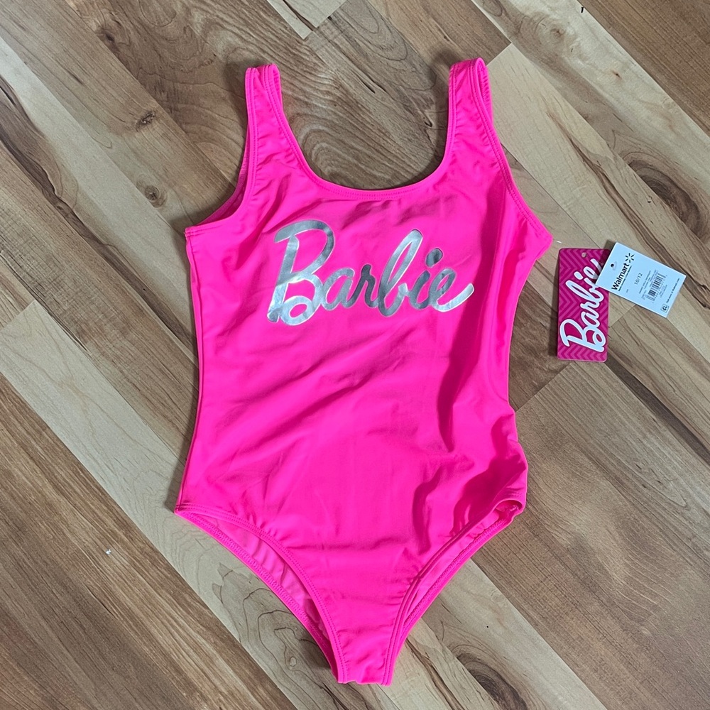 Barbie One Piece Swimsuit - Size 10/12
